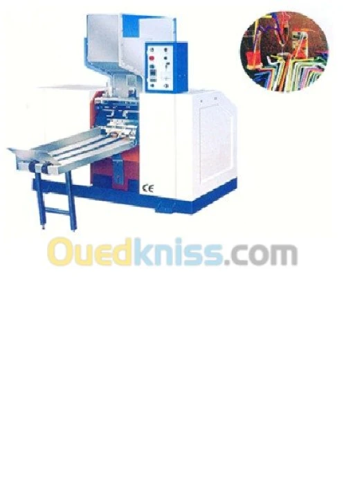 Pailles, straw making machines