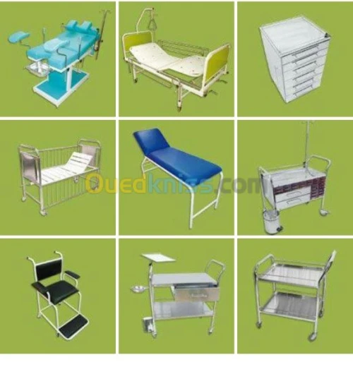 Fabrication de mobilier medical