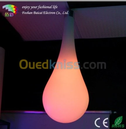 Location mobilier et mobilier lumineux