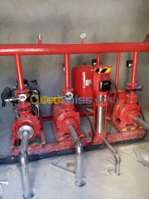Inti-incendie et l'hydrauliqu