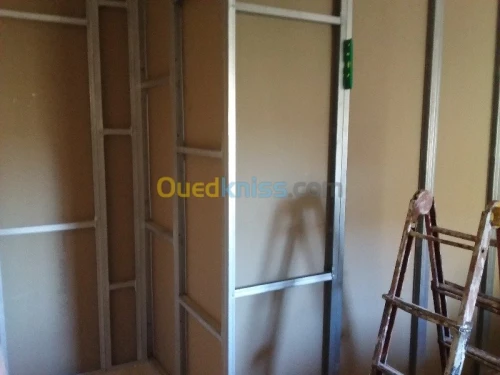 Peinture, Plomberie , BA13, PVC,