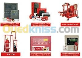 Système de detection d'incendie.