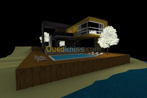 Travaux 2D / 3D maquettiste