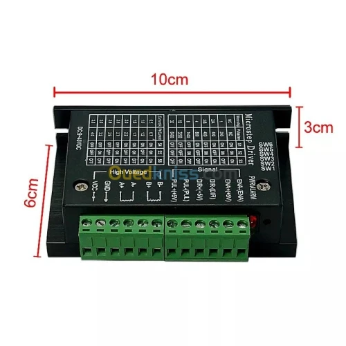 Driver moteur PAS À PAS TB6600 Arduino 