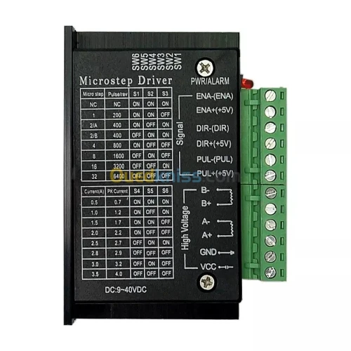 Driver moteur PAS À PAS TB6600 Arduino 