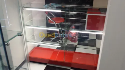  fabrication armoires et  comptoirs en verre