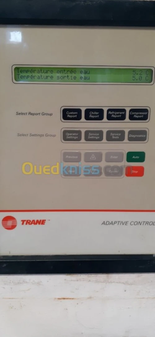 Trane,Carrier,Ciat, cliref, reparation refroidisseur, 