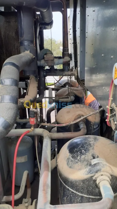 Trane,Carrier,Ciat, cliref, reparation refroidisseur, 