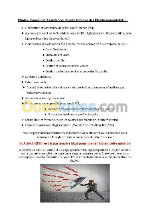 Études, Conseil & Assistance