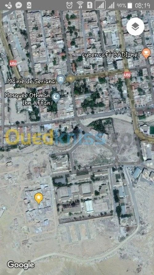 Vente Terrain Batna Seriana