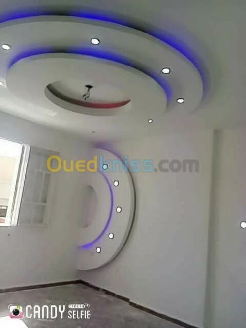 Pose de parquet et palco
