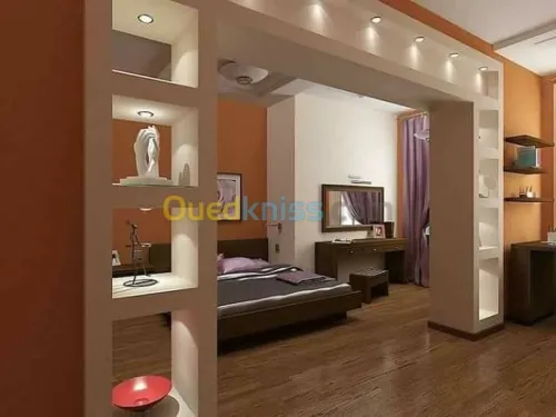 Pose de parquet et palco