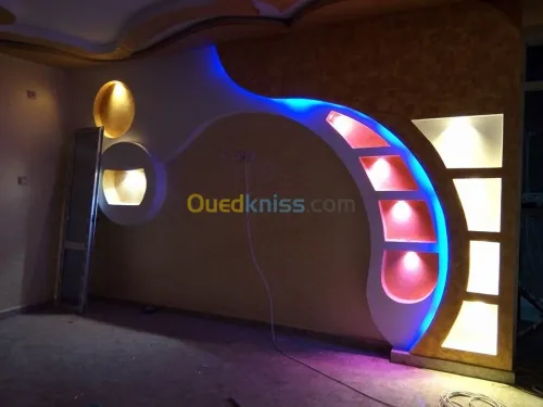 Pose de parquet et palco