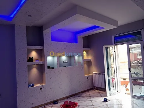 Pose de parquet et palco