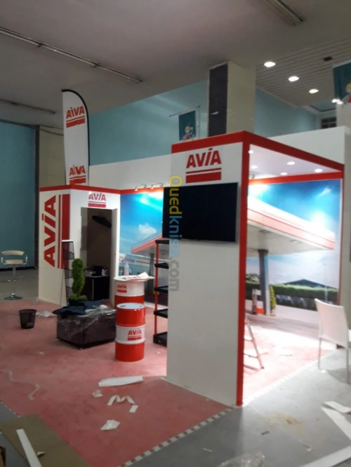  Conception  réalisation stand expo