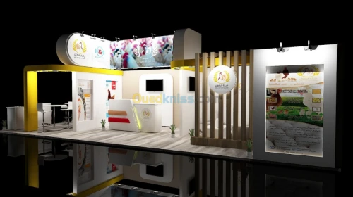  Conception  réalisation stand expo