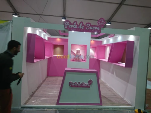  Conception  réalisation stand expo