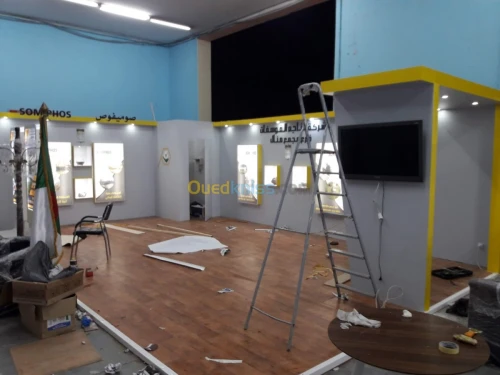  Conception  réalisation stand expo