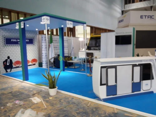  Conception  réalisation stand expo