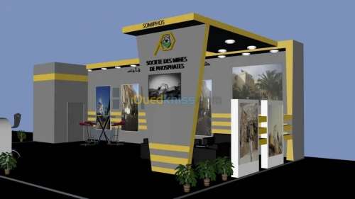  Conception  réalisation stand expo