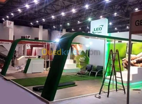  Conception  réalisation stand expo