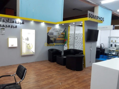  Conception  réalisation stand expo