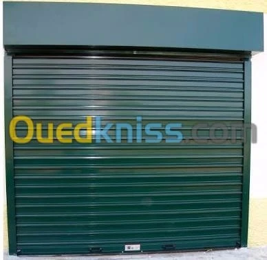 Fabrication portail rideau electrique