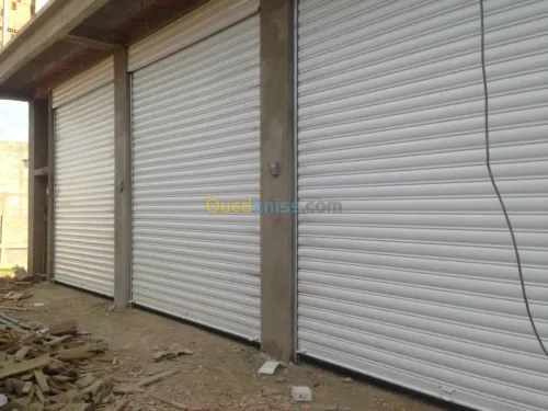 Fabrication portail rideau electrique