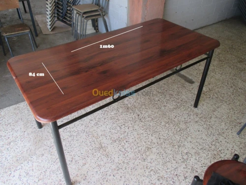 fabrication de chaise et table scolair