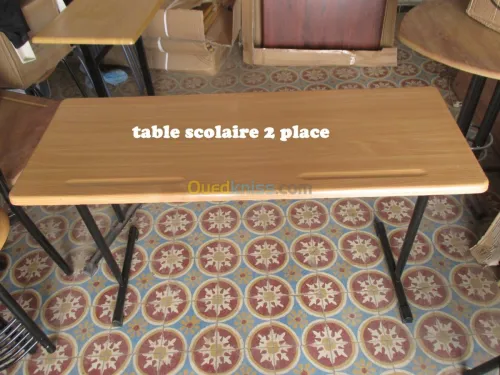fabrication de chaise et table scolair