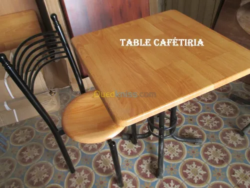 fabrication de chaise et table scolair