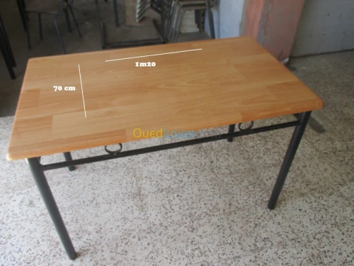 fabrication de chaise et table scolair