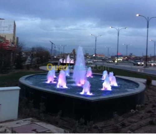 Amenagement fontaine,cascade,Lam d'eau