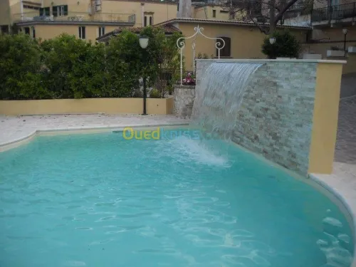 Amenagement fontaine,cascade,Lam d'eau