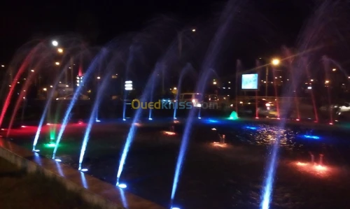 Amenagement fontaine,cascade,Lam d'eau