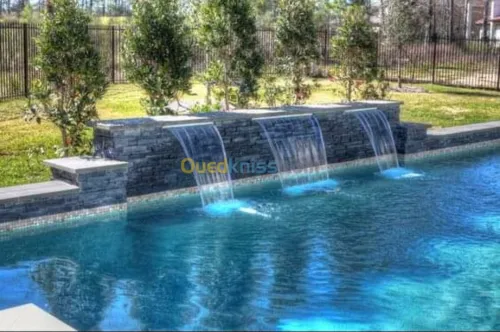 Amenagement fontaine,cascade,Lam d'eau