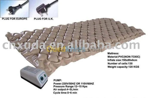 Matela anti escar gaufrier/ air /eau 