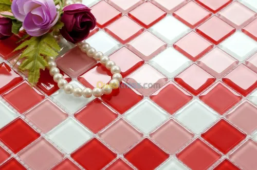 MOSAIQUE ROUGE CLAIR/ RÉF:RB01