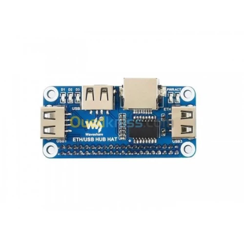 Carte extension Raspberry USB  RJ45  ARDUINO