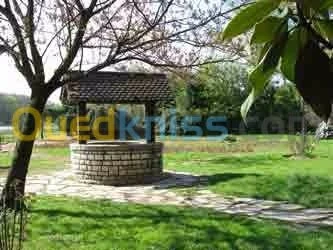 Réalisation de puits d'eaux