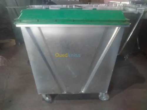 Fabrication des poubelles métalliques