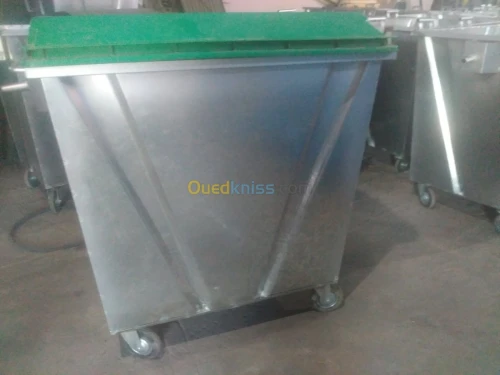Fabrication des poubelles métalliques