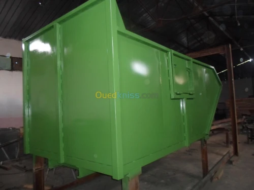 Fabrication des poubelles métalliques