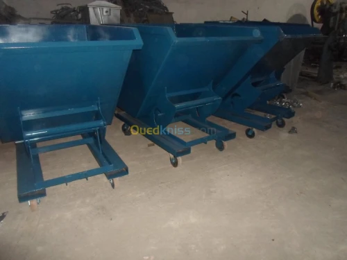 Fabrication des poubelles métalliques