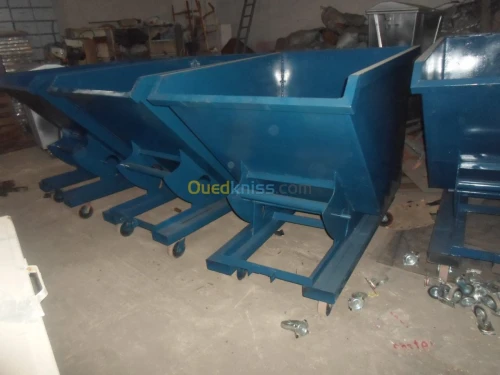 Fabrication des poubelles métalliques