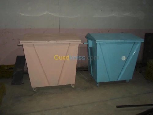 Fabrication des poubelles métalliques