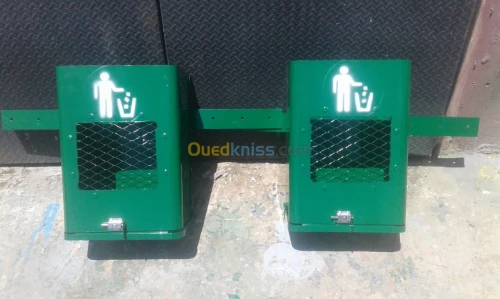 Fabrication des poubelles métalliques