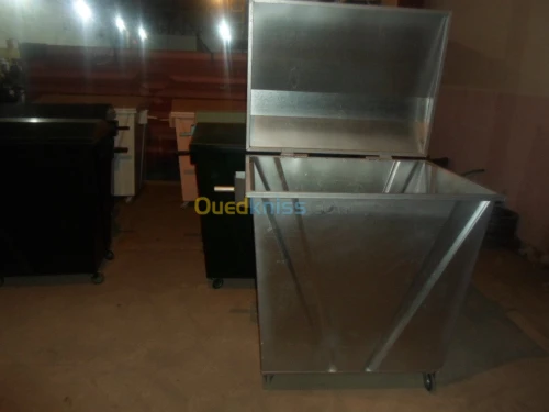 Fabrication des poubelles métalliques