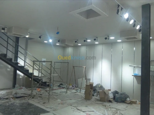 Travaux de construction