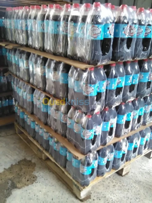 Production de boissons gazeuses.